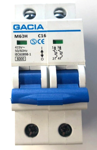 Gacia circuit breaker - breaker, c16