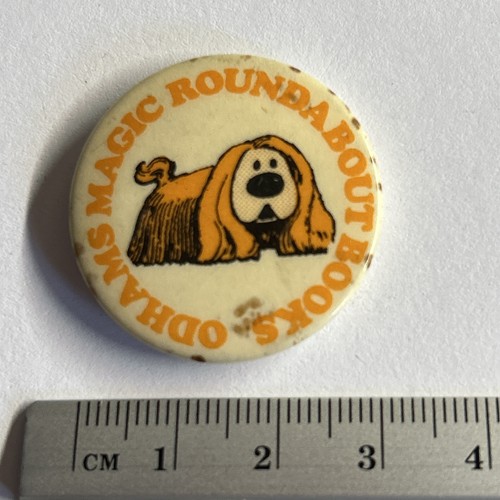 Note rusty pin badge - note,