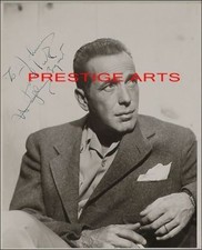 Humphrey Bogart signed photo print