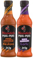Nando's Peri Peri Marinade - Medium 262g / Garlic 265g