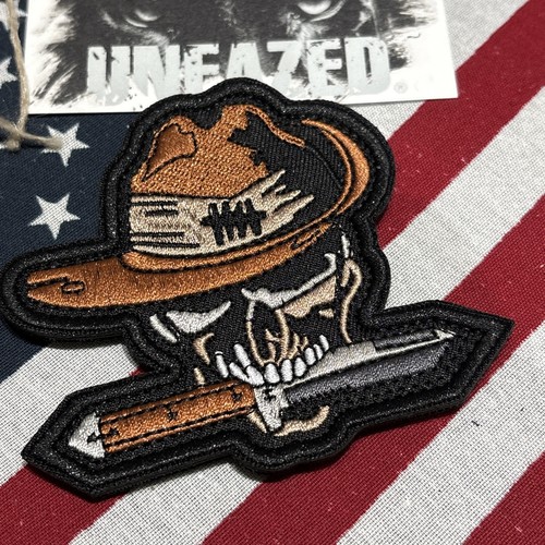 Cowboy outlaw patch hook - cowboy, &