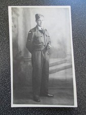Postcard - Man in uniform (May 1944) unposted