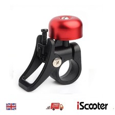 Red handlebar bell - red, iscooter