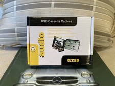 Ezcap USB Cassette Capture - Tape To MP3 Converter / Player - USB Cassette To PC