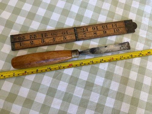 Vintage inch marked - ¼-inch, (marked