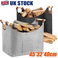 Log Basket Fire Wood