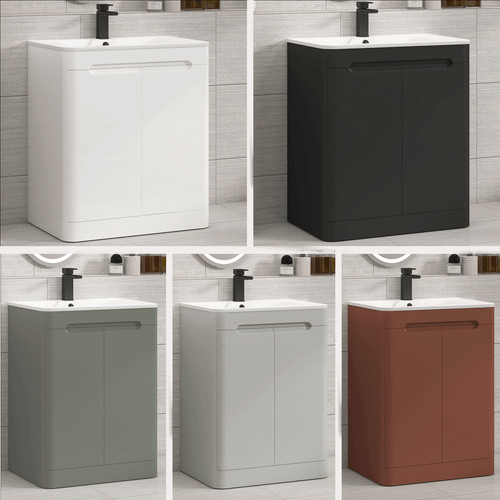 Bathroom freestanding vanity - bathroom,