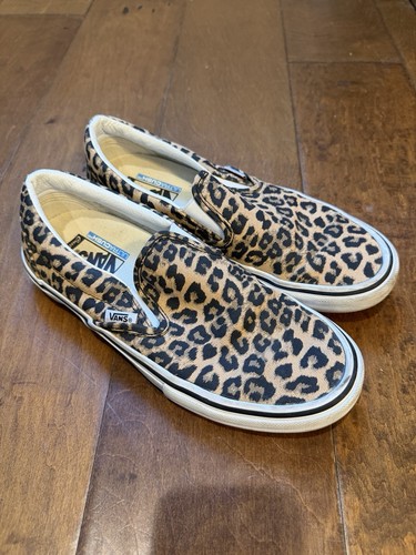 Vans slip leopard print - slip,