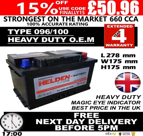 Diesel car battery - battery, 096