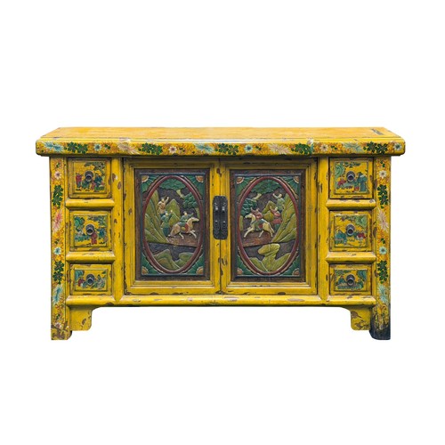 Vintage chinese yellow - vintage,