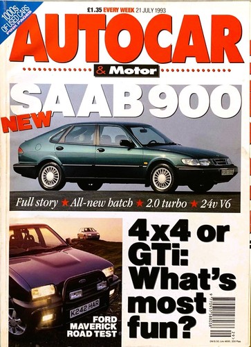 Autocar magazine jul - 21-jul-93,