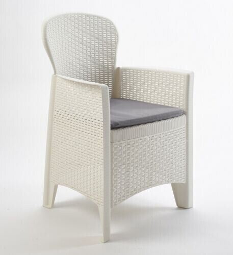 White folia rattan - folia, look