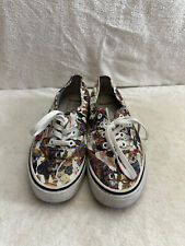 Vans Funny cat dog print low top shoes UK 5