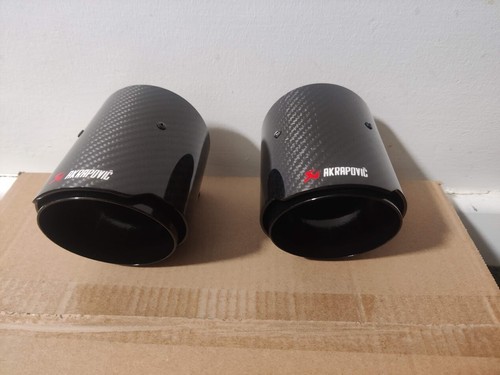 Carbon fibre exhaust tips - fibre,