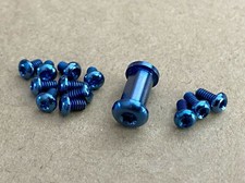 Anodized Blue Titanium Screw & Pivot Set for Benchmade 940 Osborne