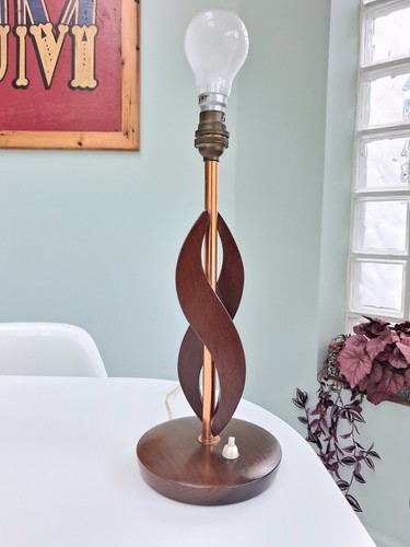 Mid century teak brass - century,