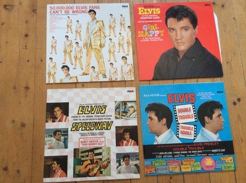 Elvis presley vinyl - [4, lp