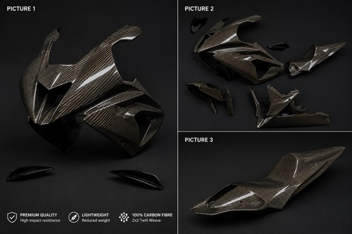 Carbon fibre race fairings - fibre,
