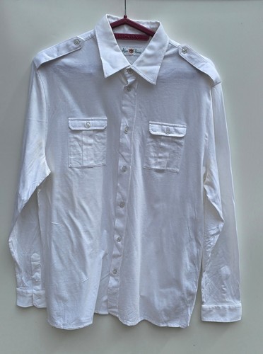 Alan paine white buttoned - white,