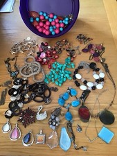 Broken Costume Jewellery. Job Lot.