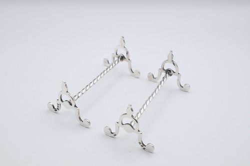 Antique solid silver pair - antique, of