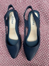 New Alina Blue Jelly Sling