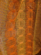 Pair of Vivid Orange Sheer