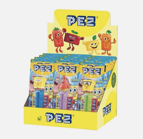Sponge bob pez pack figure - bob,