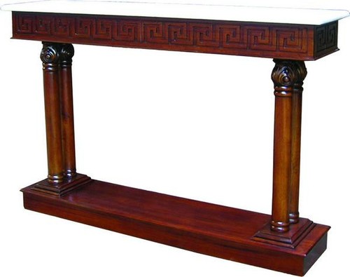 Mahogany console table hall - table, |