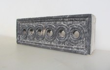 Victorian Ceramic Air Brick Vent Grate Grille Ventilation Old Antique 9"x3"