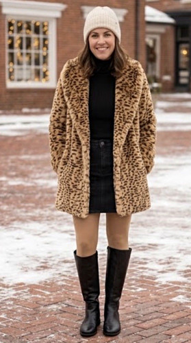 Next leopard print faux fur - next,