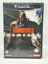RESIDENT EVIL 3 GAMECUBE WITH MANUAL