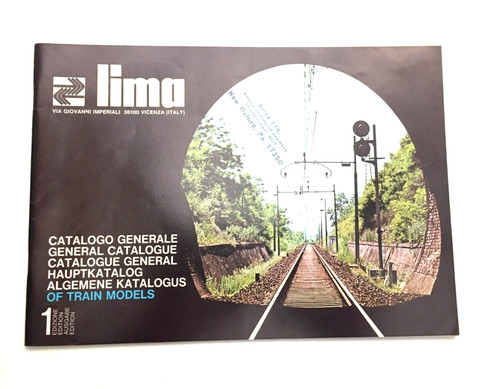 Lima model train catalog 1975 - lima,