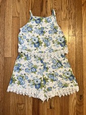 Laura Ashley Girls Floral lace