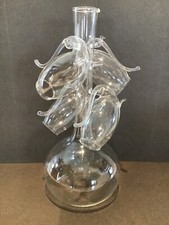 Handmade Glass Decanter Set - Port Decanter With Port Sippers