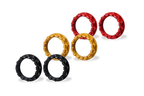Cnc rear wheel nuts ducati - wheel,