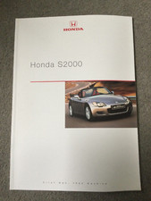 Honda S2000 brochure  Sept