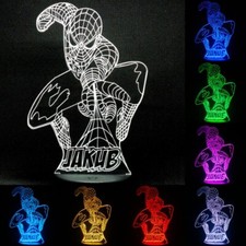 Personalised Spiderman LED