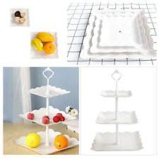 3 Tier Modern Square Cake