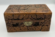 Antique Camphor Wood Small Box
