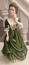 English Rose Vintage  MELANIE, Woman  Porcelain Figurine Staffordshire England