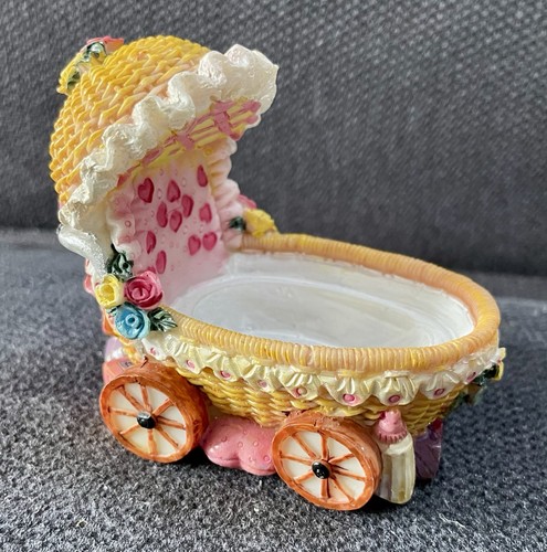 Cute resin babies pram crib - babies, pram/crib