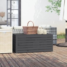 Grey Solid Pine Wood Garden