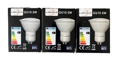 Pack lampaous gu10 5w 50w - lampaous,