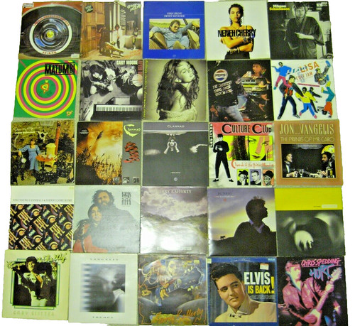 Vinyl job lot rock - 50,