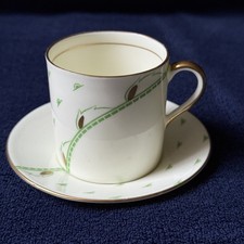 Royal Doulton Yvonne V1653  Art Deco Vintage 1930s Coffee Can Cup Demitasse