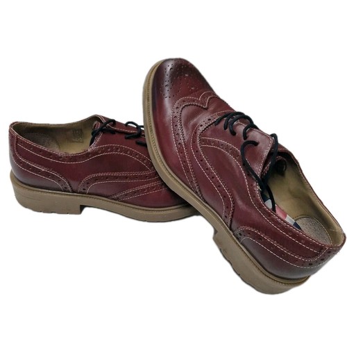 Mens lambretta leather brogue - mens,