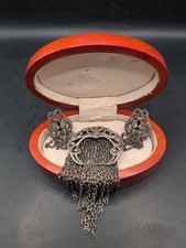 Victorian Brooch With Chains,&