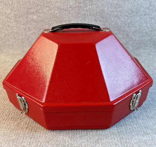 Vtg hammer plastics red cowboy - vtg,