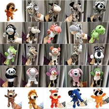 Animal Hand Puppets Fingers Plush Toys Doll Soft Story Interactive For Kids